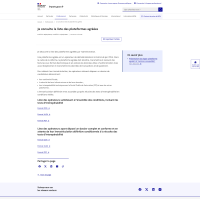 Vignette screenshot Liste officielle des PDP sous réserve