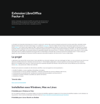 Vignette screenshot Extension Libreoffice pour Factur-x