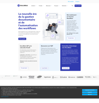 Capture du site DOCUWARE